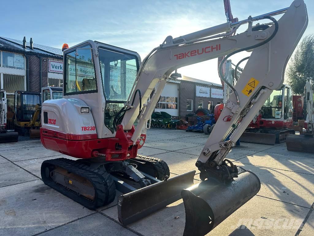 Takeuchi TB 230 Miniekskavaatorid < 7 t