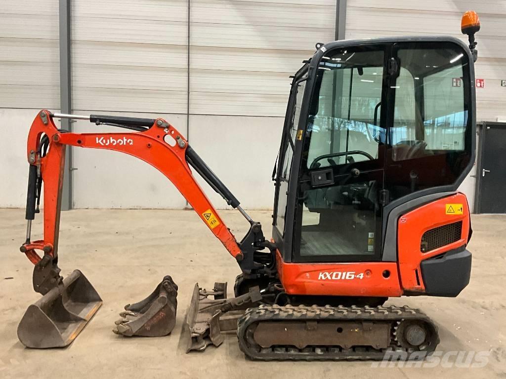 Kubota KX 016-4 Miniekskavaatorid < 7 t