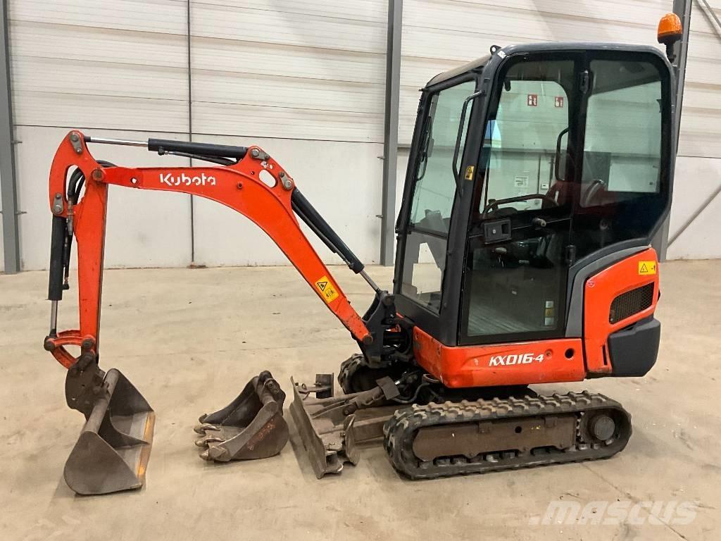 Kubota KX 016-4 Miniekskavaatorid < 7 t