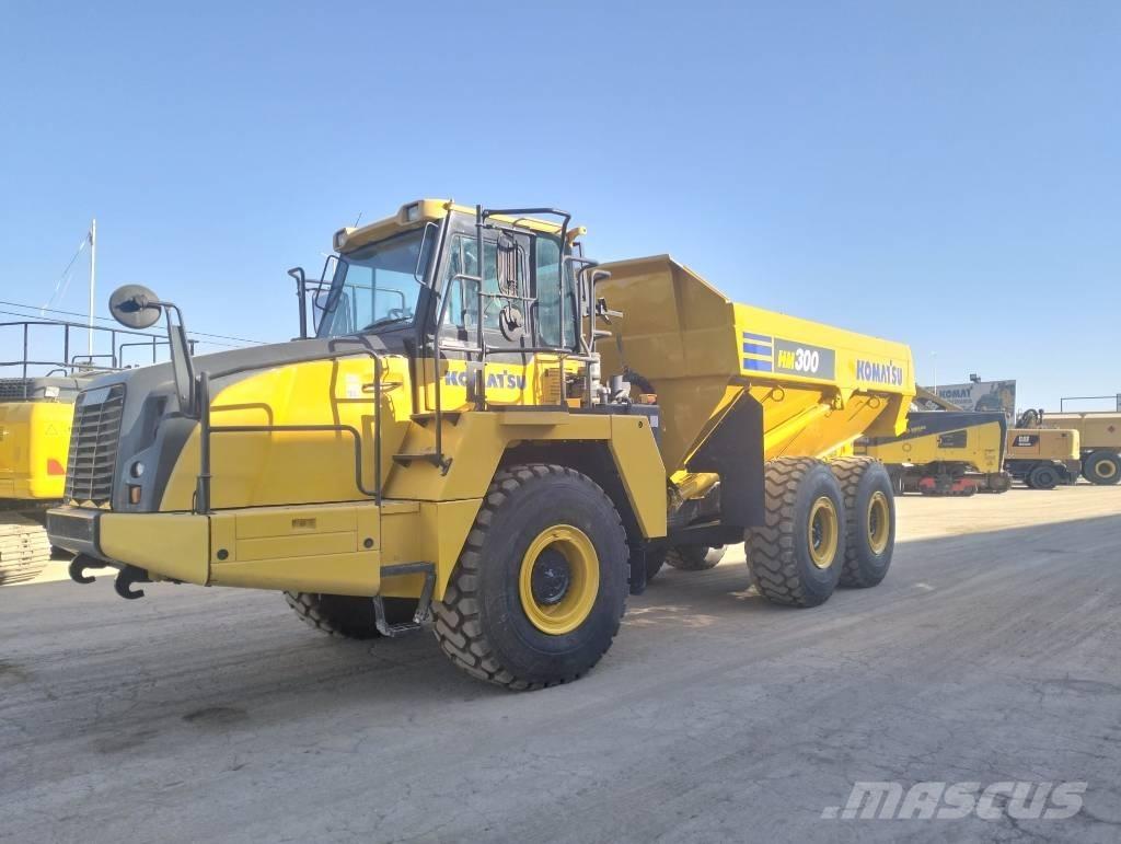 Komatsu HM 300-5EO Liigendraamiga pinnaseveokid