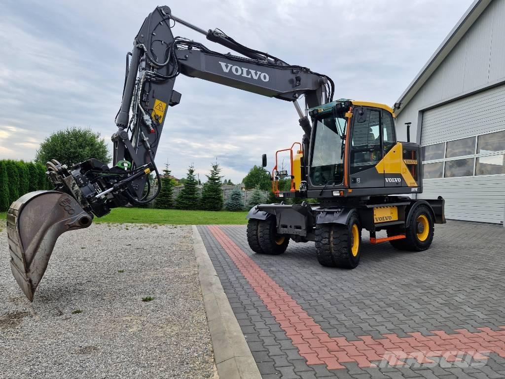 Volvo EWR 170 E Ratasekskavaatorid