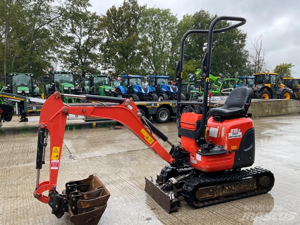 Kubota U 10-3 Miniekskavaatorid < 7 t