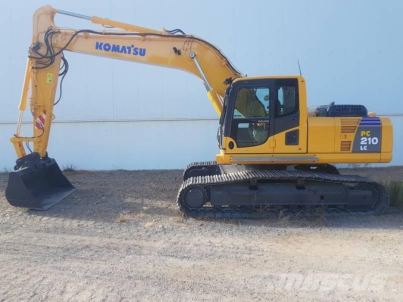 Komatsu PC 210 LC-8 Roomikekskavaatorid