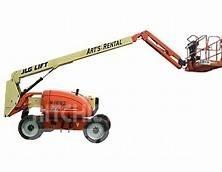 JLG 600 AJ Bomlift Iseliikuvad poomtõstukid