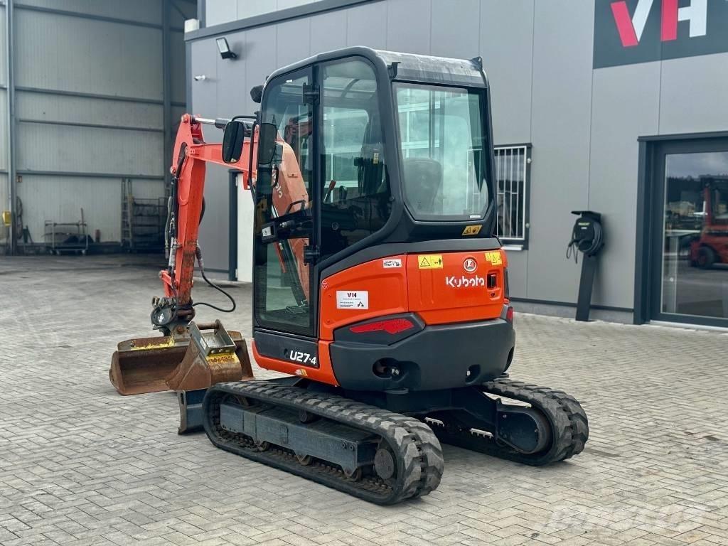 Kubota U 27-4 Miniekskavaatorid < 7 t