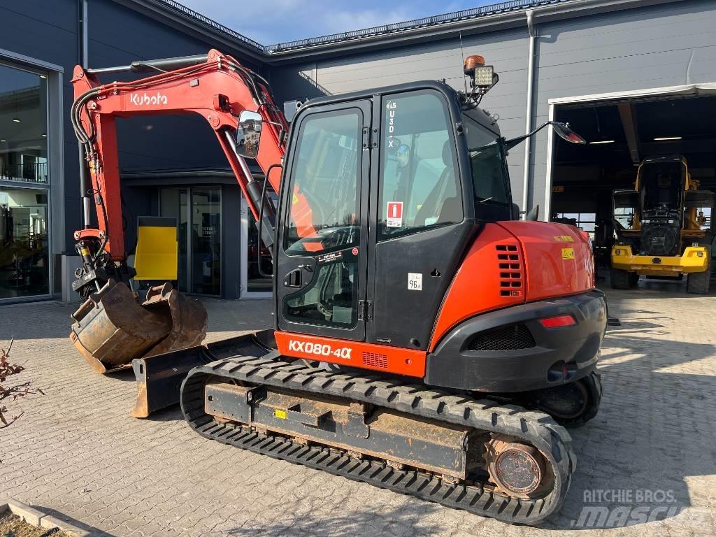 Kubota KX 080-4 Väikeekskavaatorid 7t-12t