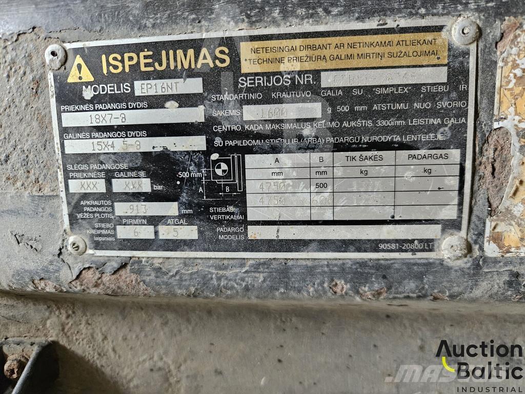 CAT EP 16 NT Elektritõstukid
