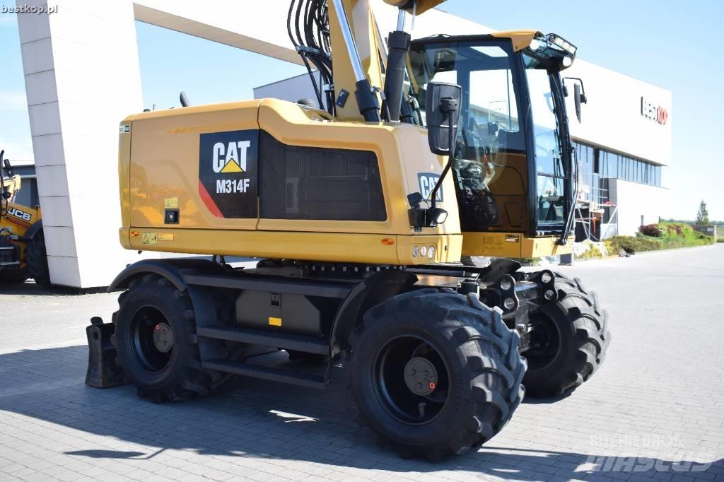 CAT M314F Ratasekskavaatorid