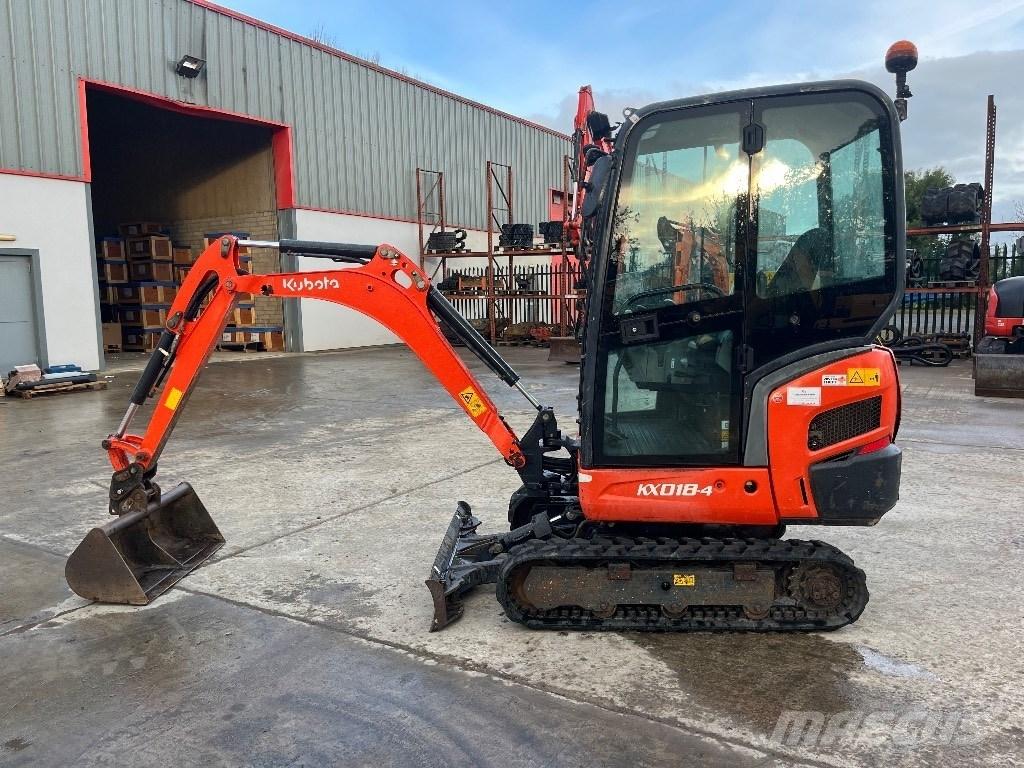 Kubota KX 018-4 Miniekskavaatorid < 7 t