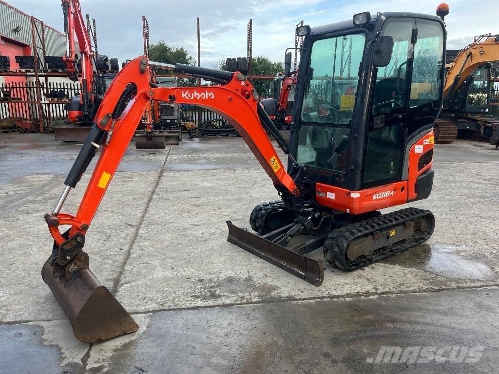 Kubota KX 018-4 Miniekskavaatorid < 7 t