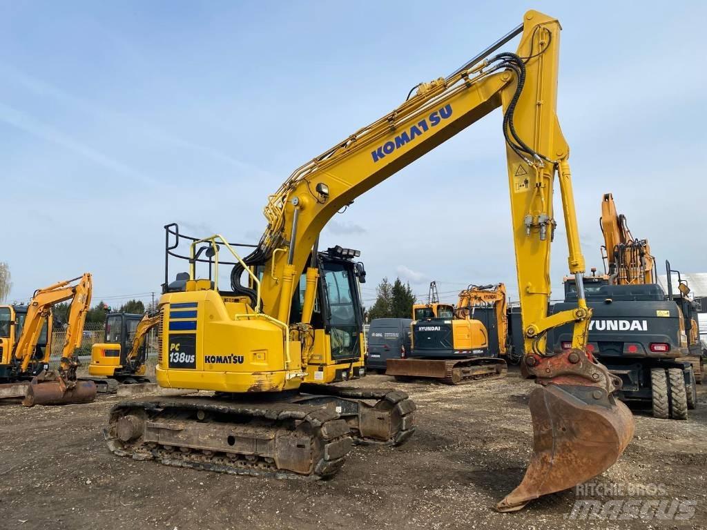 Komatsu PC 138 US Roomikekskavaatorid