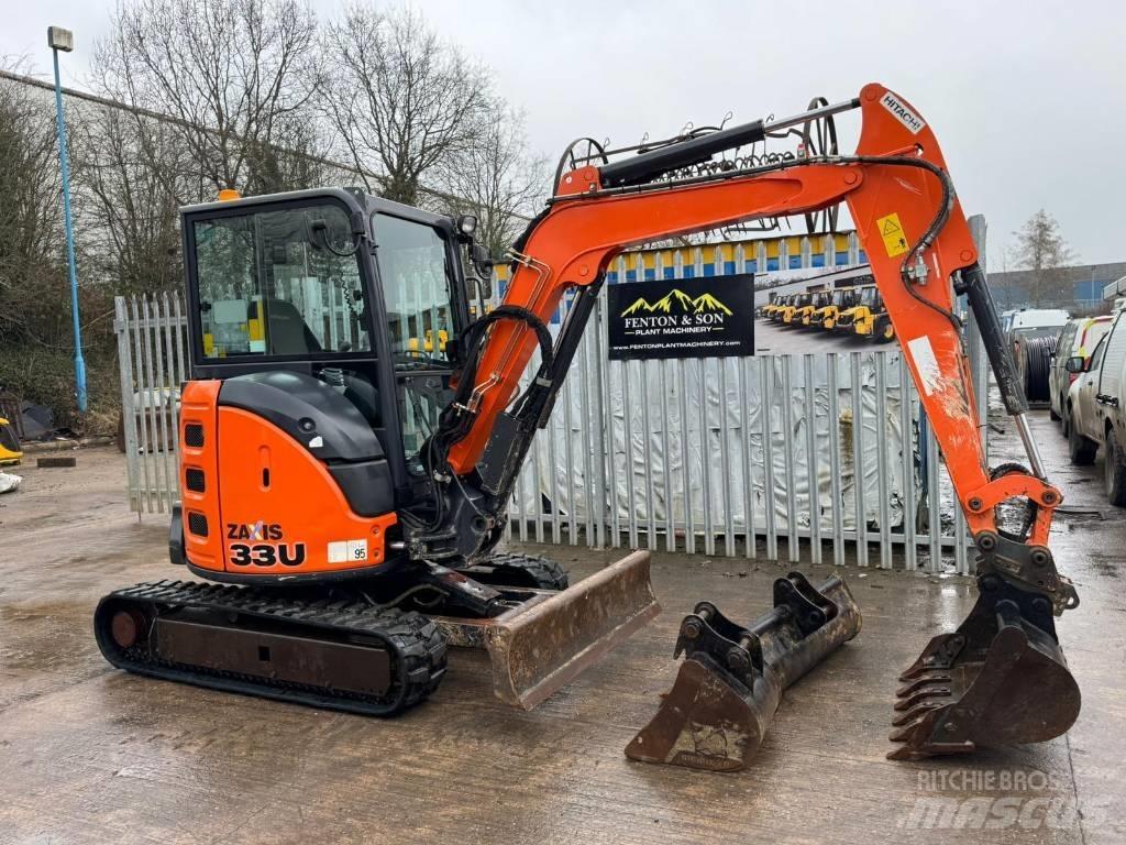 Hitachi ZX 33 U Miniekskavaatorid < 7 t