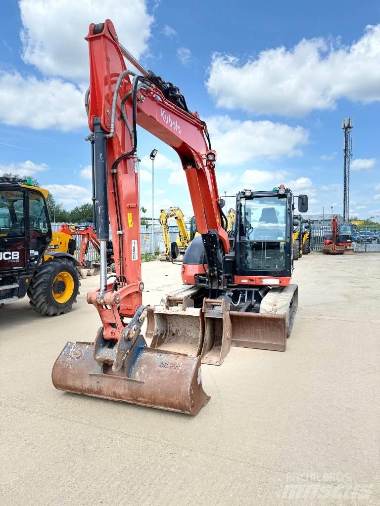Kubota KX 080-4 Väikeekskavaatorid 7t-12t