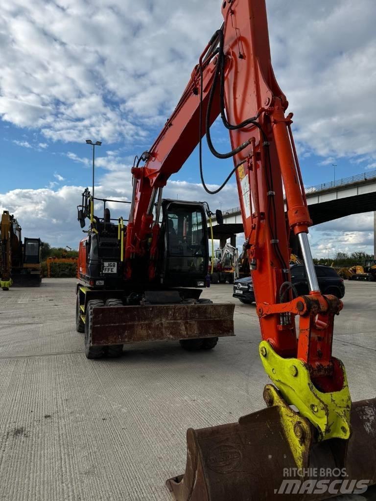 Hitachi ZX 145 W-6 Ratasekskavaatorid
