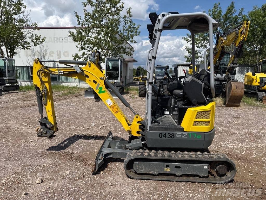 Wacker Neuson EZ17e Roomikekskavaatorid
