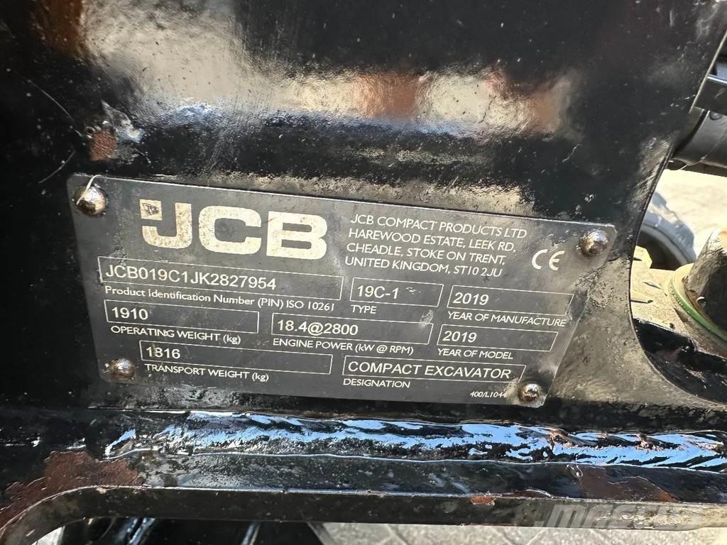 JCB 19C-1 Miniekskavaatorid < 7 t