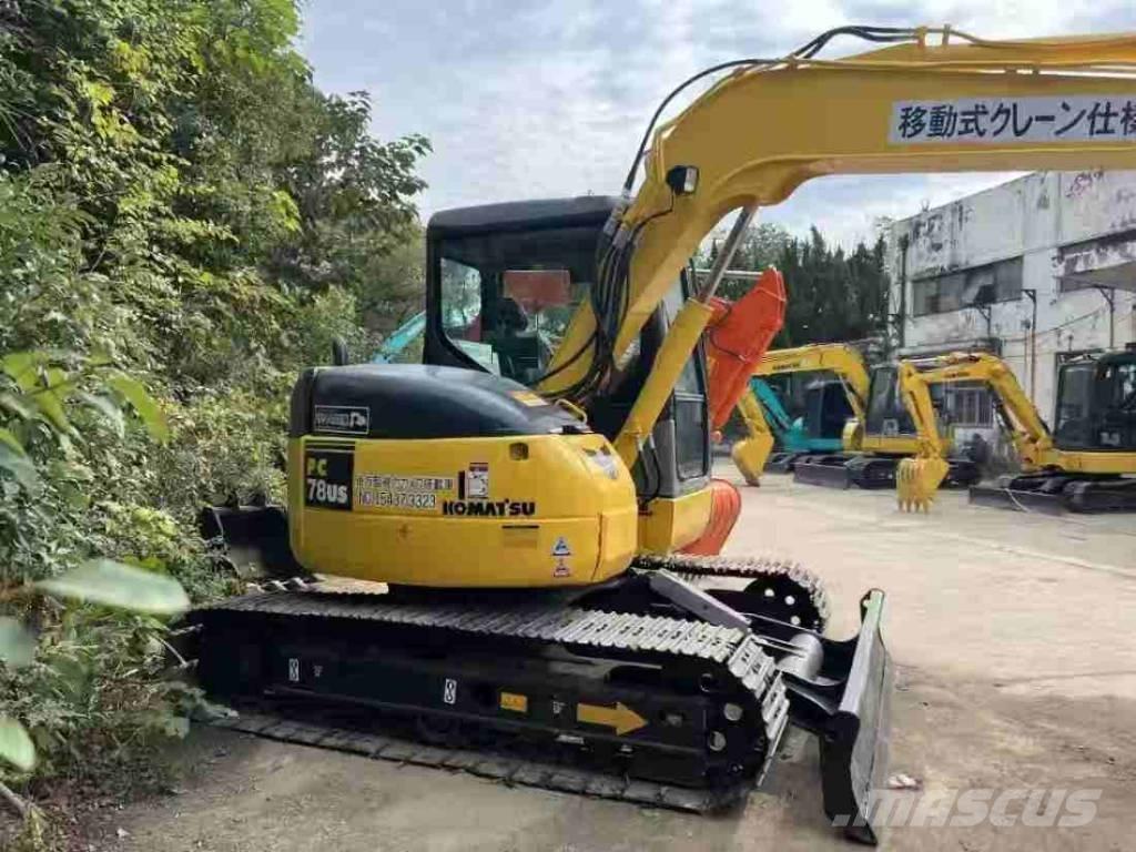Komatsu PC 78 US Väikeekskavaatorid 7t-12t