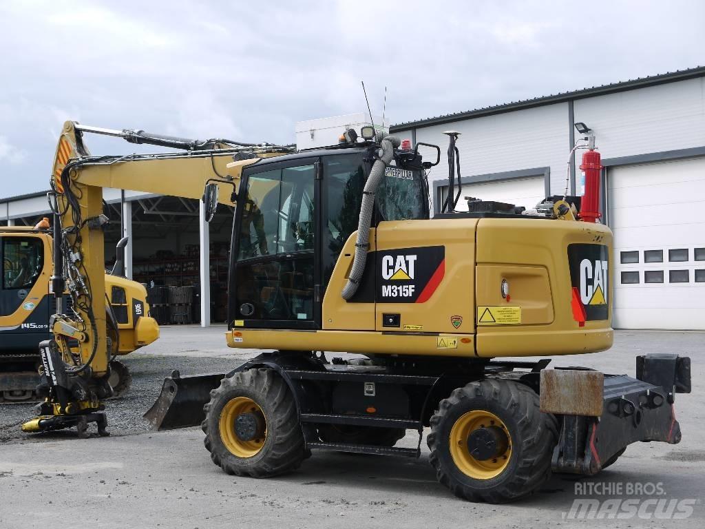 CAT M 315 F Ratasekskavaatorid