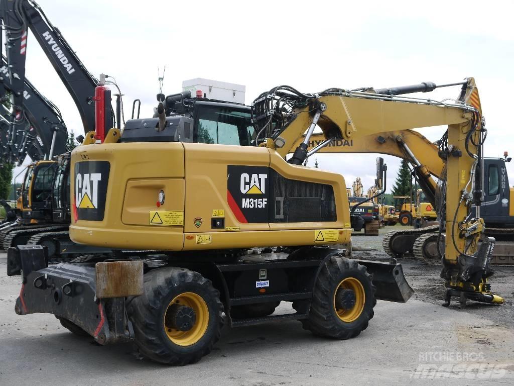 CAT M 315 F Ratasekskavaatorid