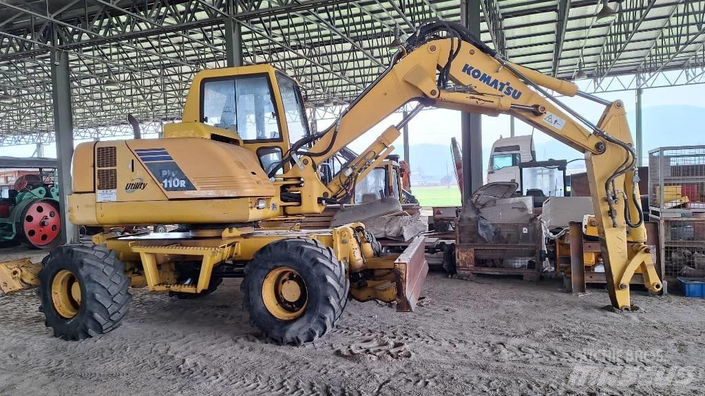 Komatsu PW 110 Ratasekskavaatorid