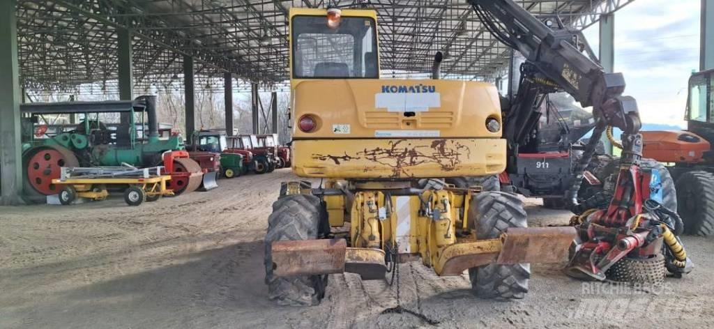 Komatsu PW 110 Ratasekskavaatorid