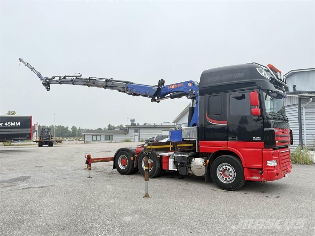 DAF XF105.510 6X4 Kraanaga veokid