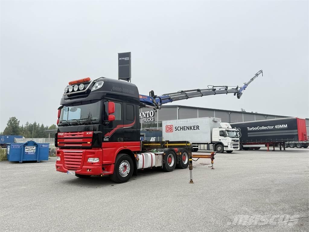 DAF XF105.510 6X4 Kraanaga veokid