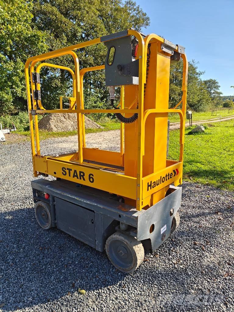 Haulotte Star 6 Vertikaalsed mast tõstukid