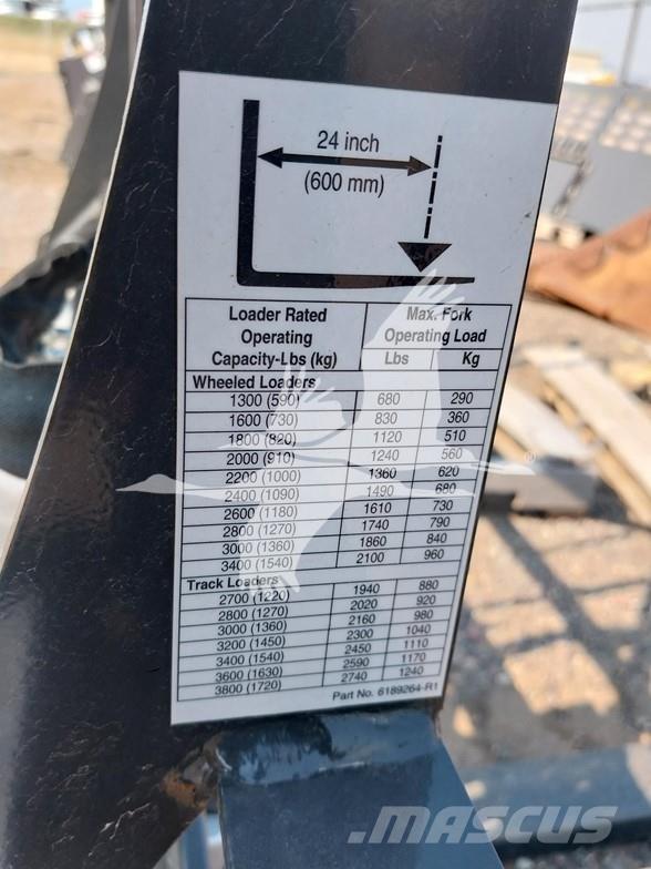 CASE 55A-FFB Tõstekahvlid