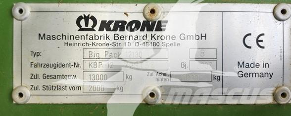 Krone BP12130 Heinapressid