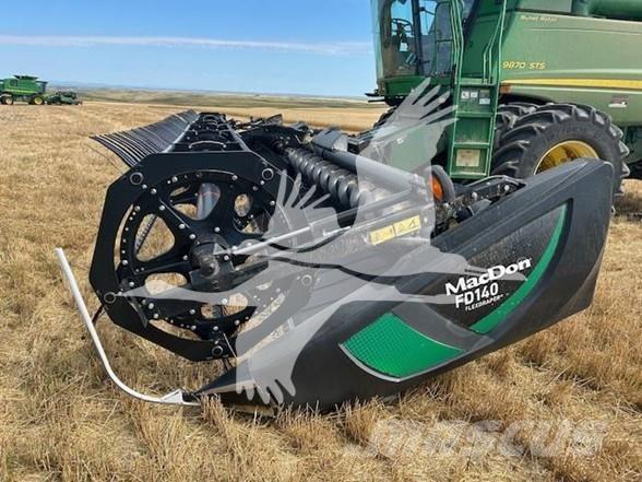 MAC DON FD140 Kombainide heedrid