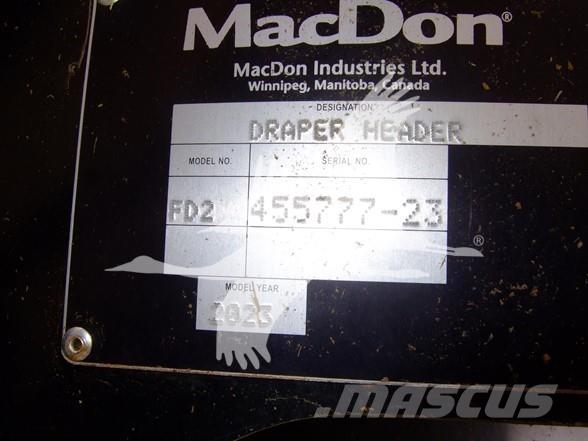 MAC DON FD250 Kombainide heedrid