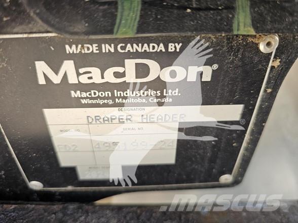 MAC DON FD250 Kombainide heedrid