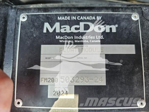 MAC DON FD250 Kombainide heedrid