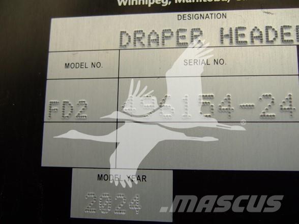 MAC DON FD261 Kombainide heedrid