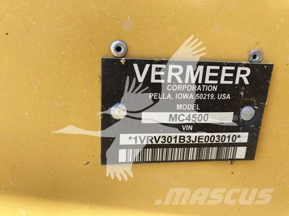 Vermeer MC4500 Vaalutid
