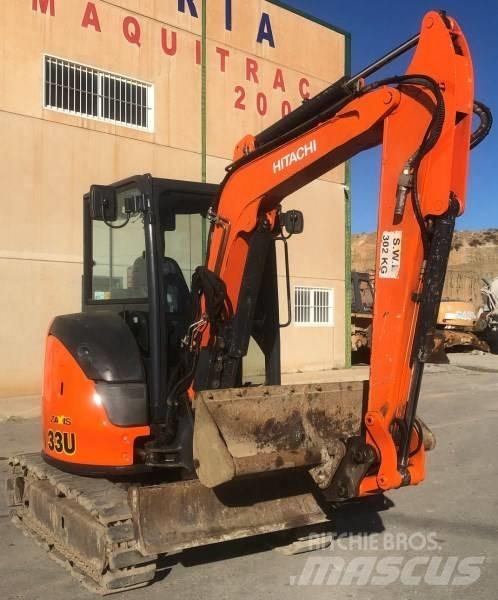 Hitachi ZX 33 U-5 A Miniekskavaatorid < 7 t