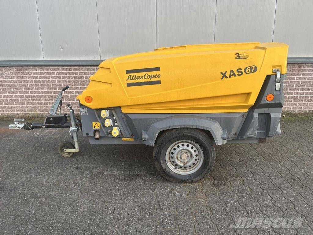 Atlas Copco XAS67 Kompressorid