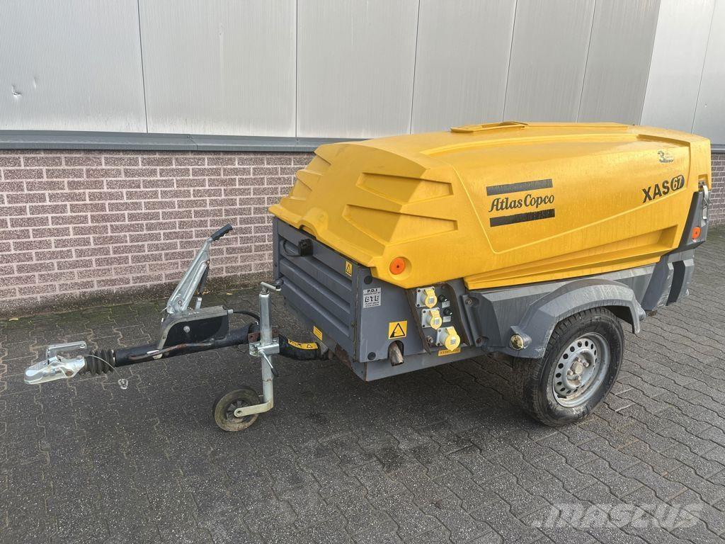 Atlas Copco XAS67 Kompressorid