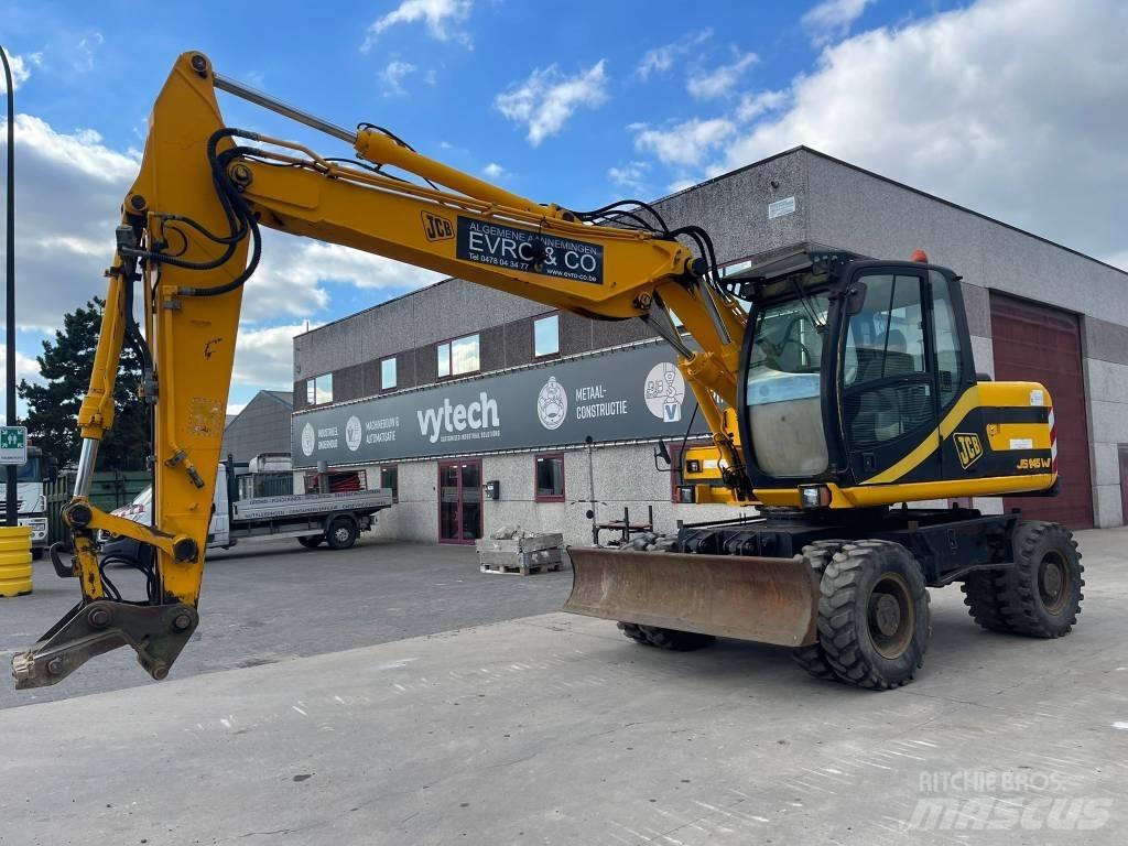 JCB JS 145 W Ratasekskavaatorid