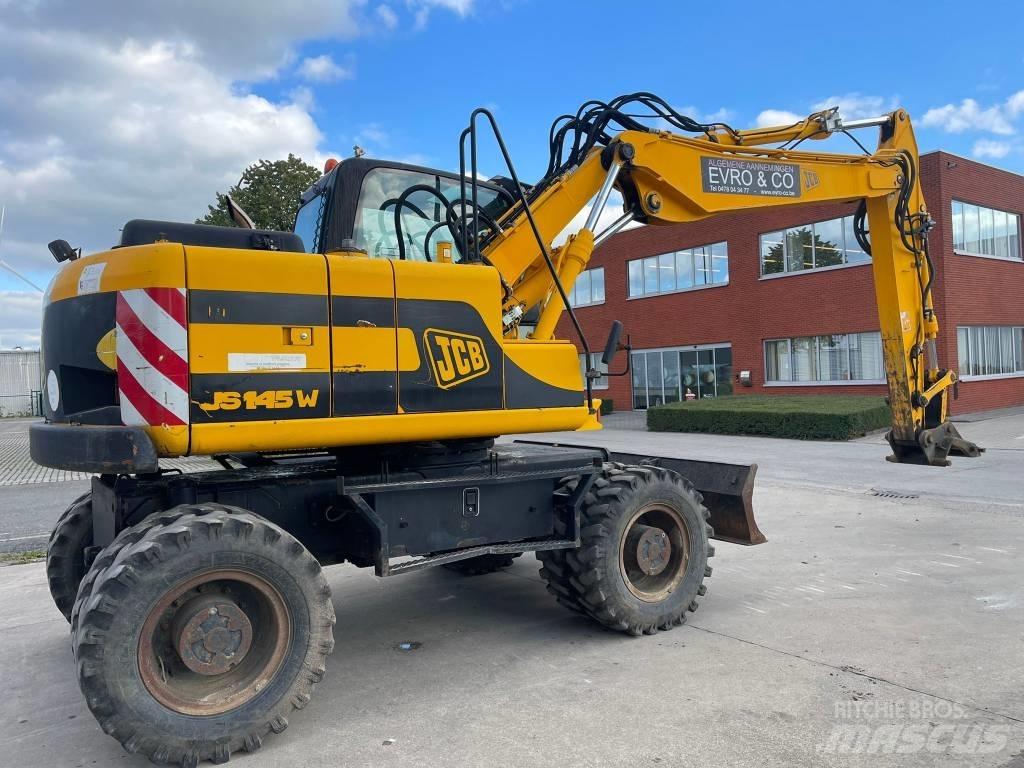 JCB JS 145 W Ratasekskavaatorid