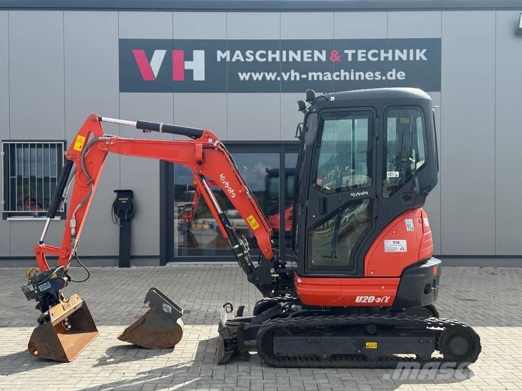 Kubota U 20-3 Miniekskavaatorid < 7 t