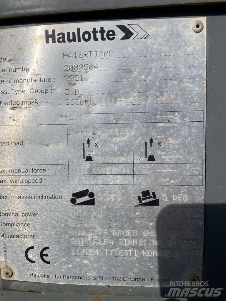 Haulotte HA16RTJ PRO Kompaktsed poomtõstukid