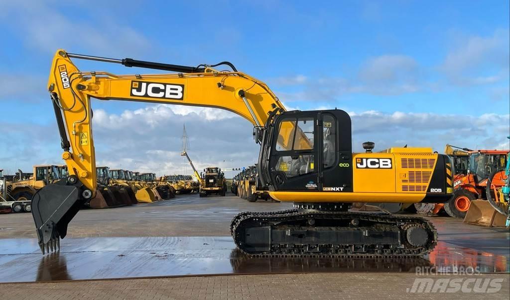 JCB 205 Roomikekskavaatorid