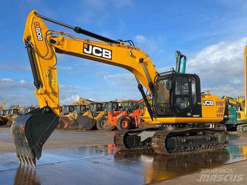 JCB 205 Roomikekskavaatorid