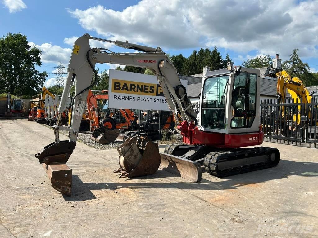 Takeuchi TB 153 FR Väikeekskavaatorid 7t-12t