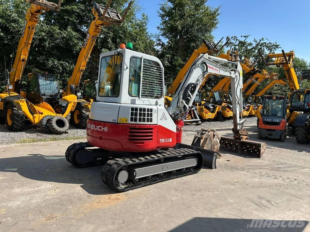 Takeuchi TB 153 FR Väikeekskavaatorid 7t-12t