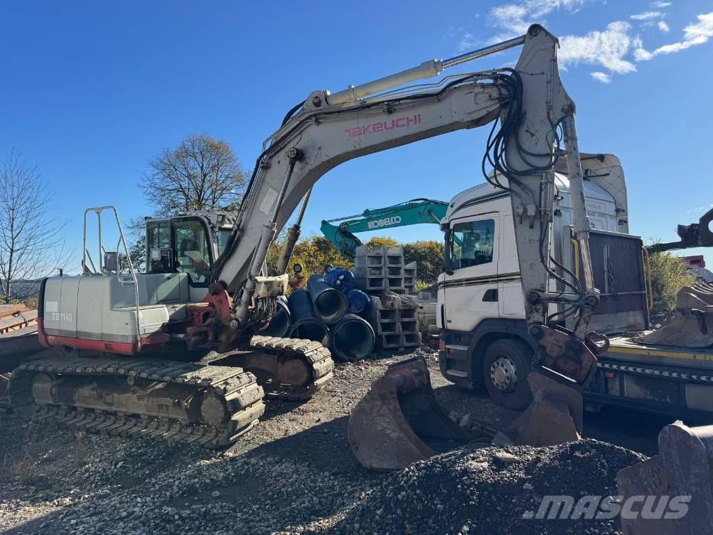 Takeuchi TB 1140 Roomikekskavaatorid