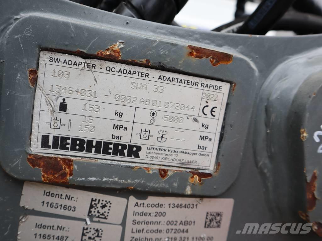 Liebherr SWA 33 Kiirliitmikud