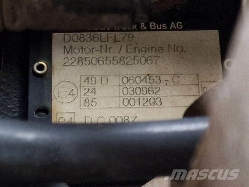 MAN D0836 LFL79 Mootorid
